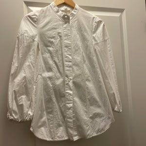 COS cotton white shirt